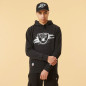 Sweat à Capuche NFL Las Vegas Raiders New Era Noir