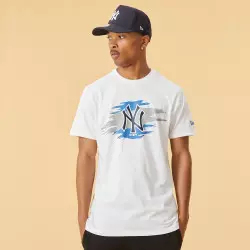 Camiseta MLB New York Yankees New Era Blanco para hombre