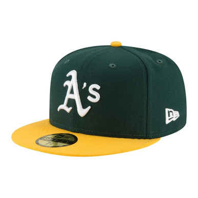 Casquette MLB Oakland Athletics New Era authentic performance 59fifty vert