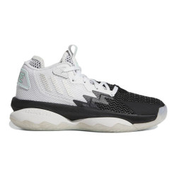 Chaussure de Basketball adidas Dame 8 Blanc pour Junior