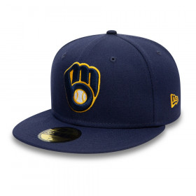 Casquette MLB Milwaukee Brewers New Era authentic performance 59fifty