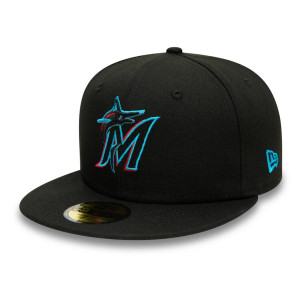 New Era MLB Basic 59fifty Hat MLB Miami Marlins