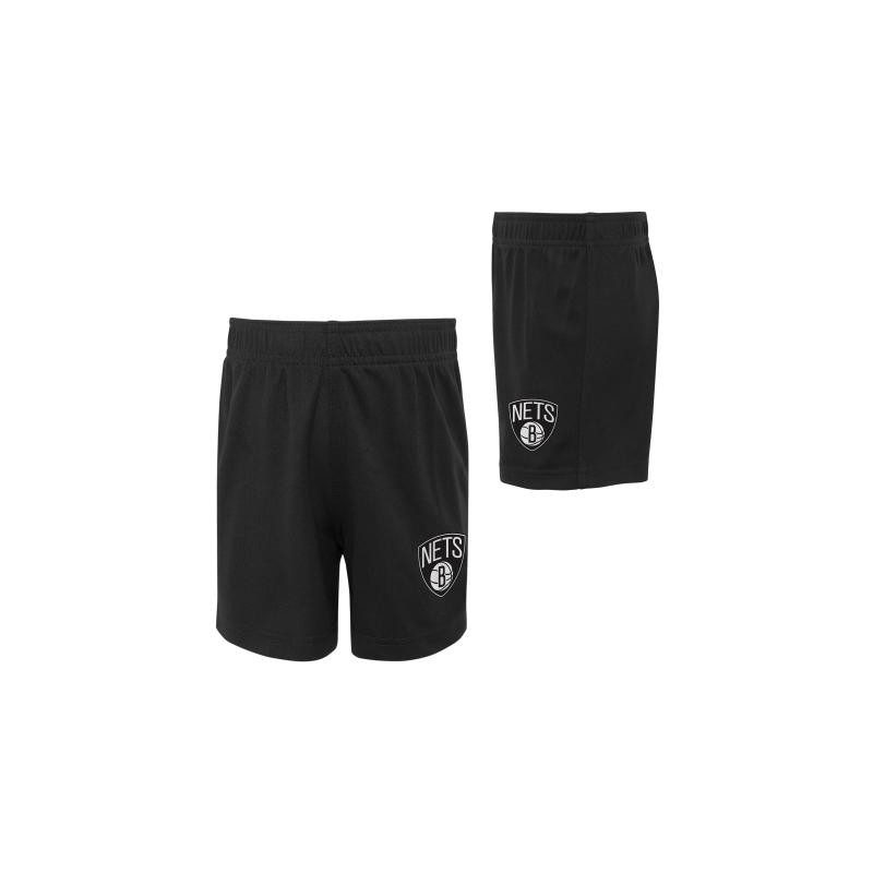 Kids' Outter Stuff NBA Mesh Short Brooklyn nets Black