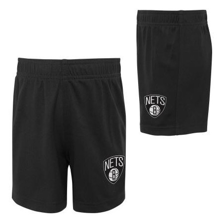 Short NBA Brooklyn nets Outter Stuff Mesh Noir pour enfant