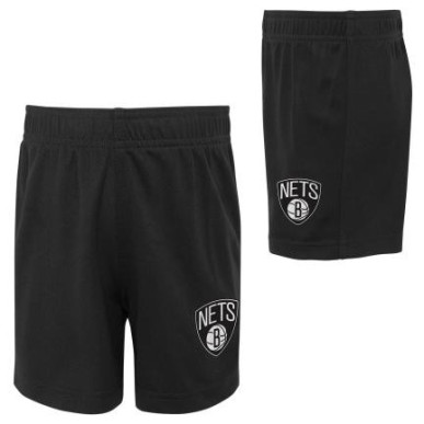 Short NBA Brooklyn nets Outter Stuff Mesh Noir pour enfant
