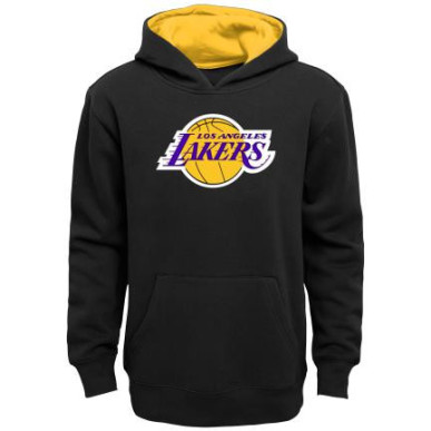 Sweat à capuche NBA Los Angeles Lakers Outerstuff Prime Noir pour enfant