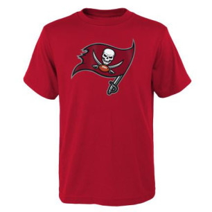 Kid's Outerstuff Primary T-shirt NFL Tampa Bay Buccaneers Red