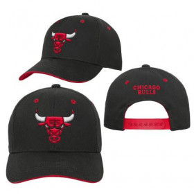 Casquette NBA Chicago Bulls Outerstuff Basic Snapback Noir pour enfant