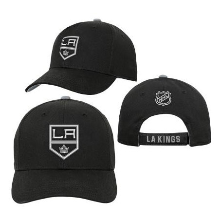 Gorra NHL Los Angeles Kings Outerstuff Basic Adjustable negro