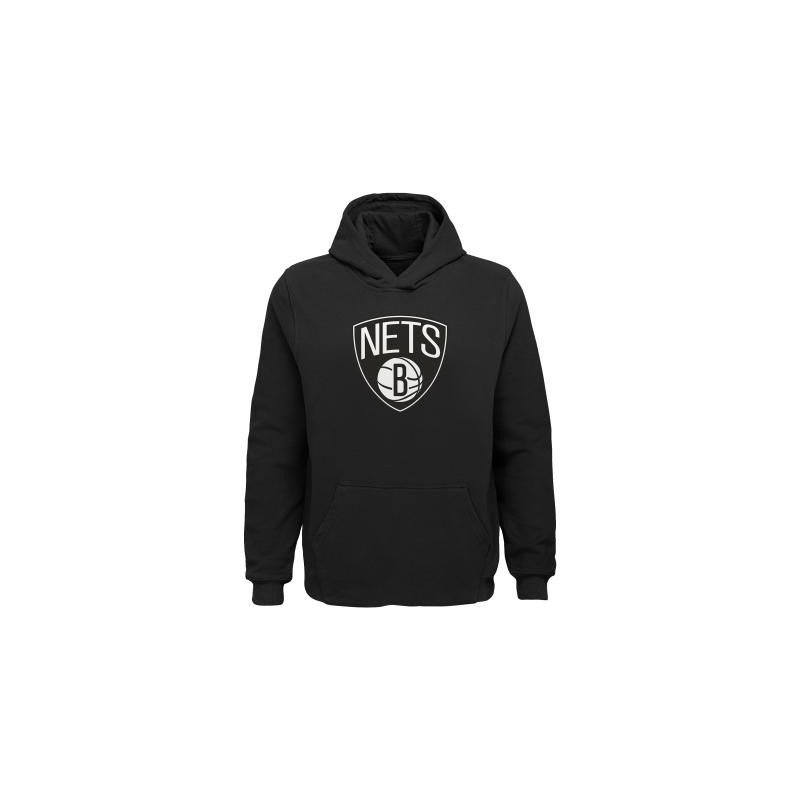 Kids' Outerstuff Primary NBA Hoodie Brooklyn nets Black