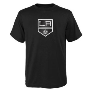 T-shirt NHL Los Angeles Kings Outer Stuff Primary Logo Negro para nino