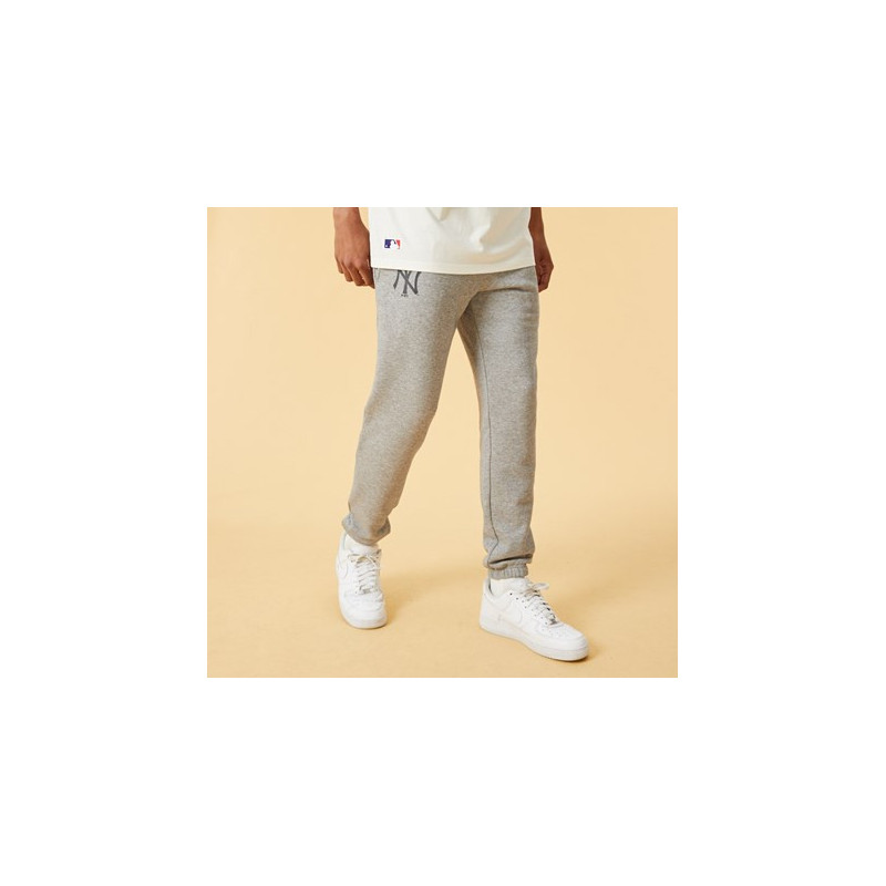 Men's New Era MLB New York Yankees Team Apparel Fleece Pant grey