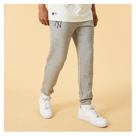 Men's New Era MLB New York Yankees Team Apparel Fleece Pant grey