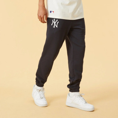 Pantalones New Era MLB New York Yankees Team Apparel Fleece azul para hombre