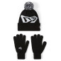 Boy's New era Pom Beanie set Black