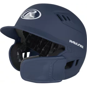 Casque de Baseball Rawlings Reverse Series avec protection joue intégré Bleu Marine