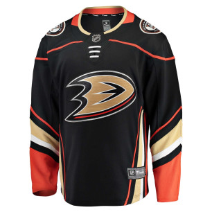 Maillot NHL Anaheim Ducks Fanatics Breakaway Home Noir