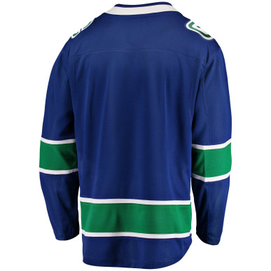 Maillot NHL Vancouver Canucks Fanatics Breakaway Home Bleu