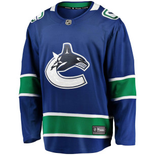 Maillot NHL Vancouver Canucks Fanatics Breakaway Home Bleu
