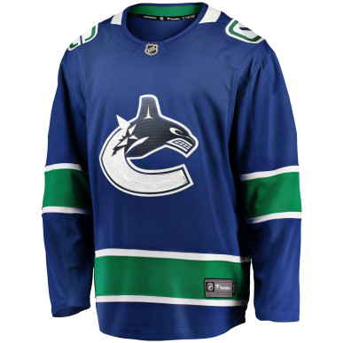 Camiseta NHL Vancouver Canucks Fanatics Breakaway Home Azul
