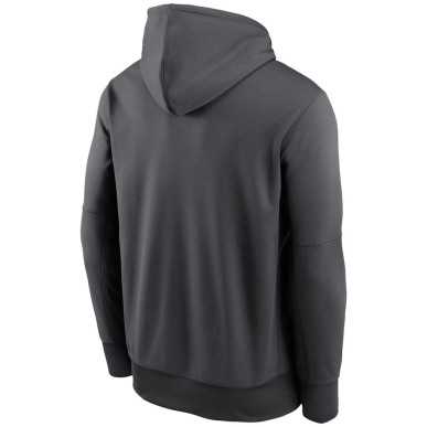 Men's Nike Prime Logo Therma Hoodie NFL Miami Dolphins Grey