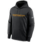Sudadera NFL Whashington Football Team Nike Prime Logo Therma Negro para hombre