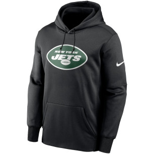 Men's Nike Prime Logo Therma Hoodie NFL New York Jets black