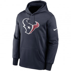 Sweat à capuche NFL Houston Texans Nike Prime Logo Therma Bleu marine pour Homme