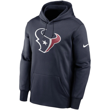 Men's Nike Prime Logo Therma Hoodie NFL Houston Texans Navy