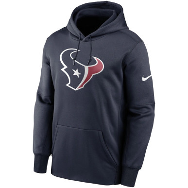 Men's Nike Prime Logo Therma Hoodie NFL Houston Texans Navy
