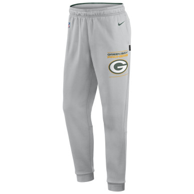 Pantalone NFL Greenbay Packers Nike Therma Gris para hombre