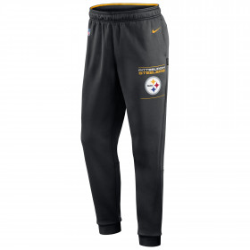 Pantalone NFL Pittsburgh Steelers Nike Therma Negro para hombre