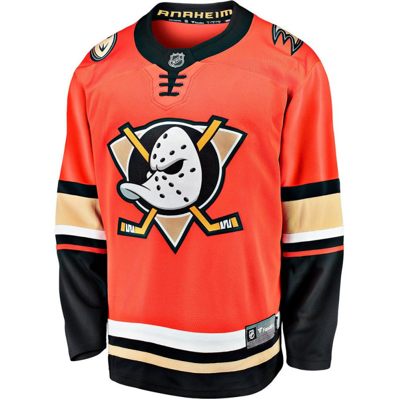 Camiseta NHL Anaheim Ducks Fanatics Breakaway Alternate Naranja