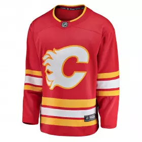 Maillot NHL Calgary Flames Fanatics Breakaway Home Rouge