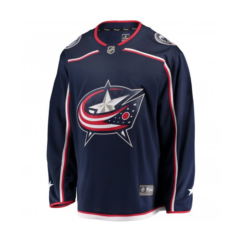 Camiseta NHL Colombus Blues Jackets Fanatics Breakaway Home Azul