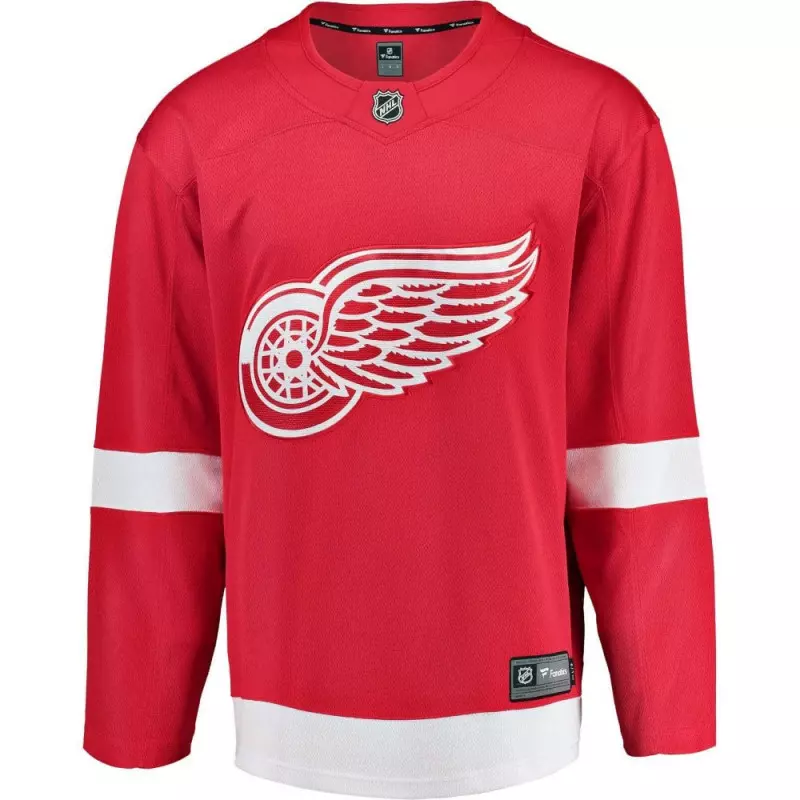 Maillot NHL Detroit Red Wings Fanatics Breakaway Home Rouge