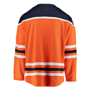 Maillot NHL Edmonto Oilers Fanatics Breakaway Home Orange