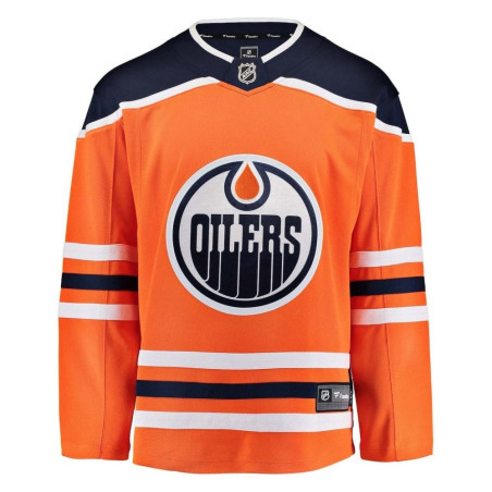 Maillot NHL Edmonto Oilers Fanatics Breakaway Home Orange