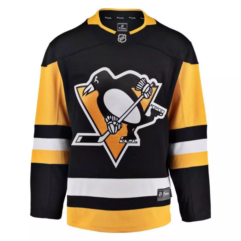Maillot NHL Pittsburgh Penguins Fanatics Breakaway Home Noir