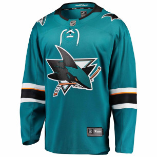 Maillot NHL San Jose Sharks Fanatics Breakaway Home Vert