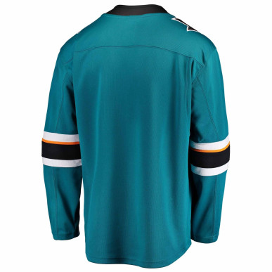 NHL San Jose Sharks Fanatics Breakaway Home Jersey Green – Authentic Style and Ultimate Comfort
