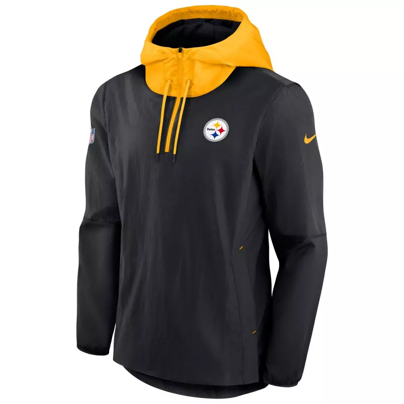 Coupe vent NFL Pittsburgh Steelers Nike Leightweight Noir pour Homme
