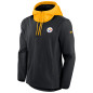Men's Nike Jacket Leightweight NFL Pittsburgh Steelers Black