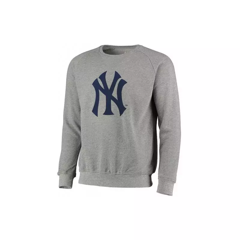 Sudadera MLB New York Yankees Fanatics Mid Essentials Crest Gris