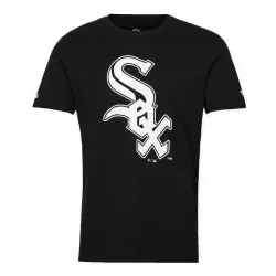 T-shirt MLB Chicago White Sox Fanatics Mid Essentials Crest negro para hombre