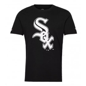 T-Shirt MLB Chicago White Sox Fanatics Mid Essentials Crest Noir pour Homme