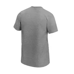 T-shirt NFL Las Vegas Raiders Fanatics Mid Essentials Crest Gris para hombre