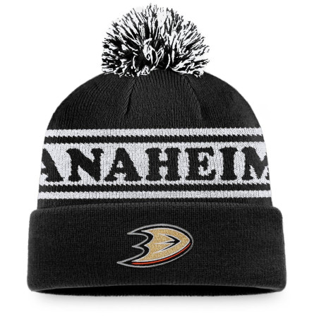Bonnet NHL Anaheim Ducks Fanatics Sport Resort Noir