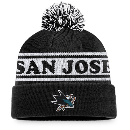 Bonnet NHL San Jose Sharks Fanatics Sport Resort Noir