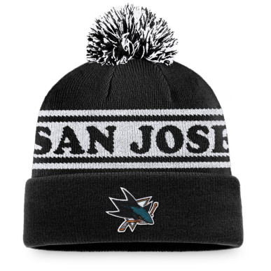 Bonnet NHL San Jose Sharks Fanatics Sport Resort Noir